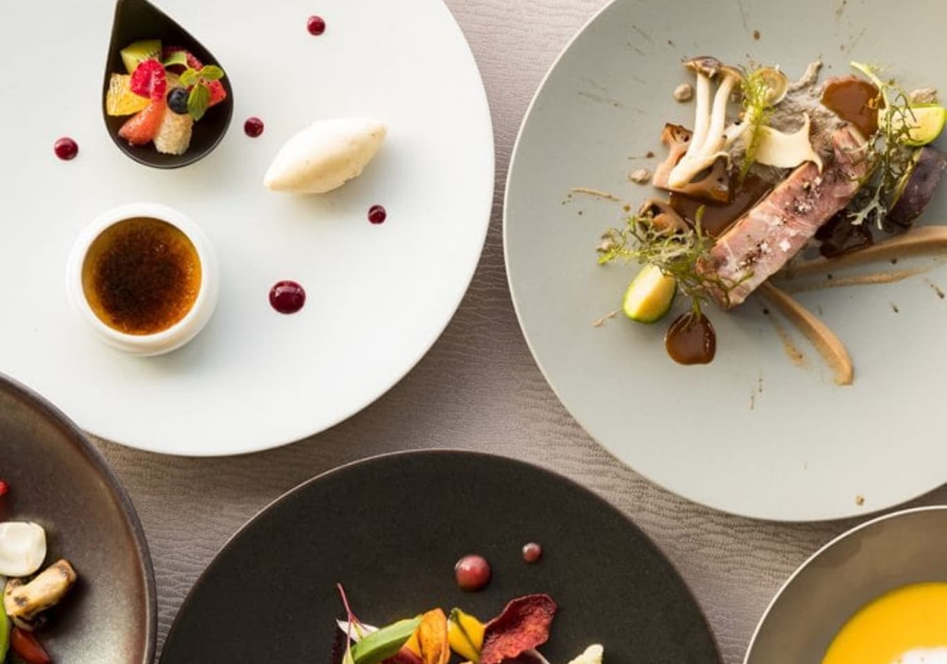 正統派と和が融合する美皿のイメージ画像