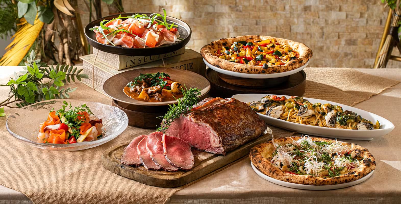 一流の美食と万全のサポートのイメージ画像