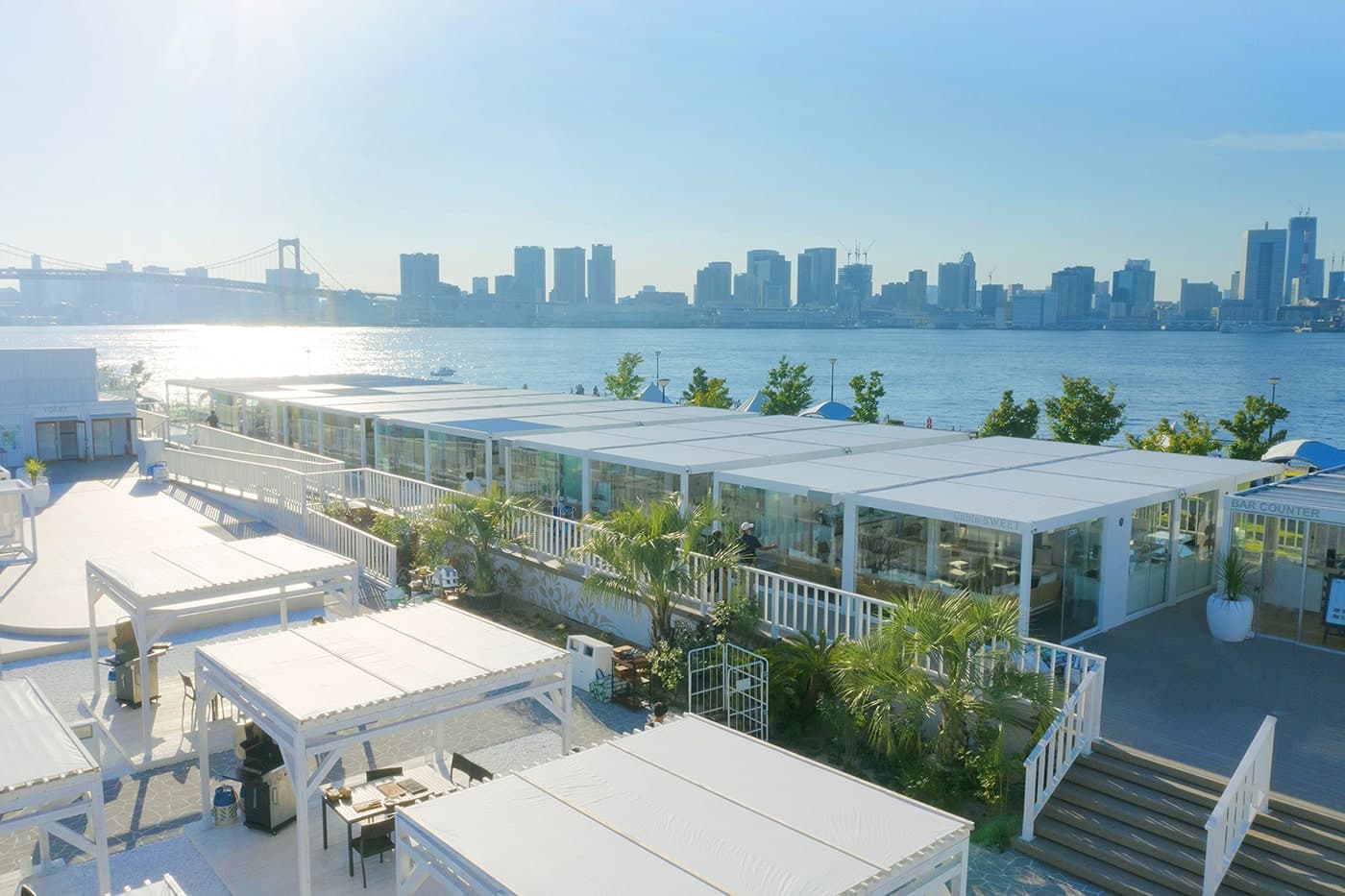 都心に現れるリゾート感のイメージ画像