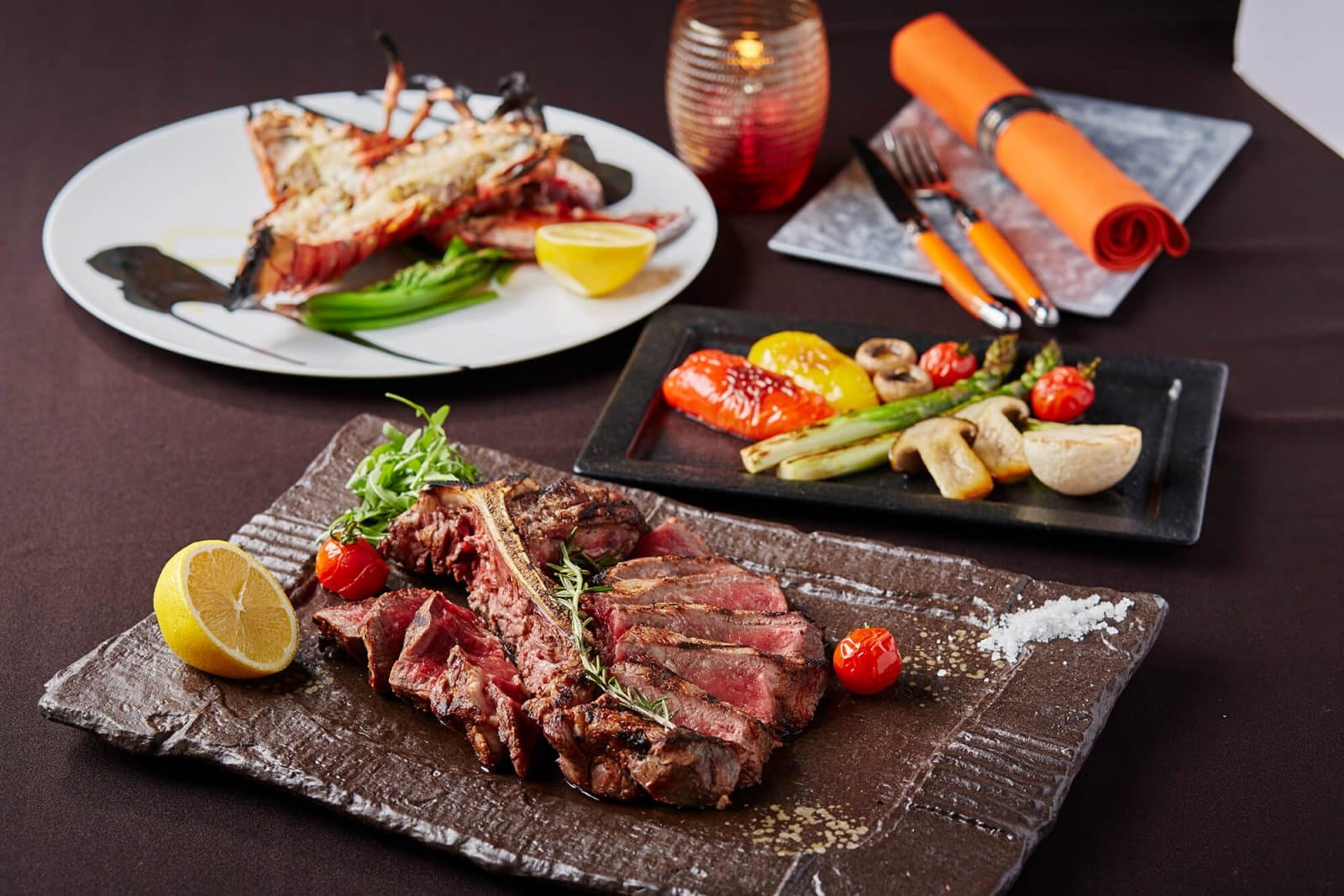 三位一体の美食体験と静謐な空間のイメージ画像