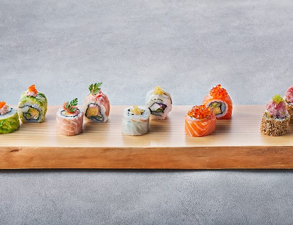 創作寿司と充実の設備のイメージ画像