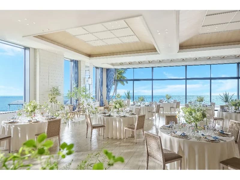 選べる2つのオーシャンビュー会場のイメージ画像