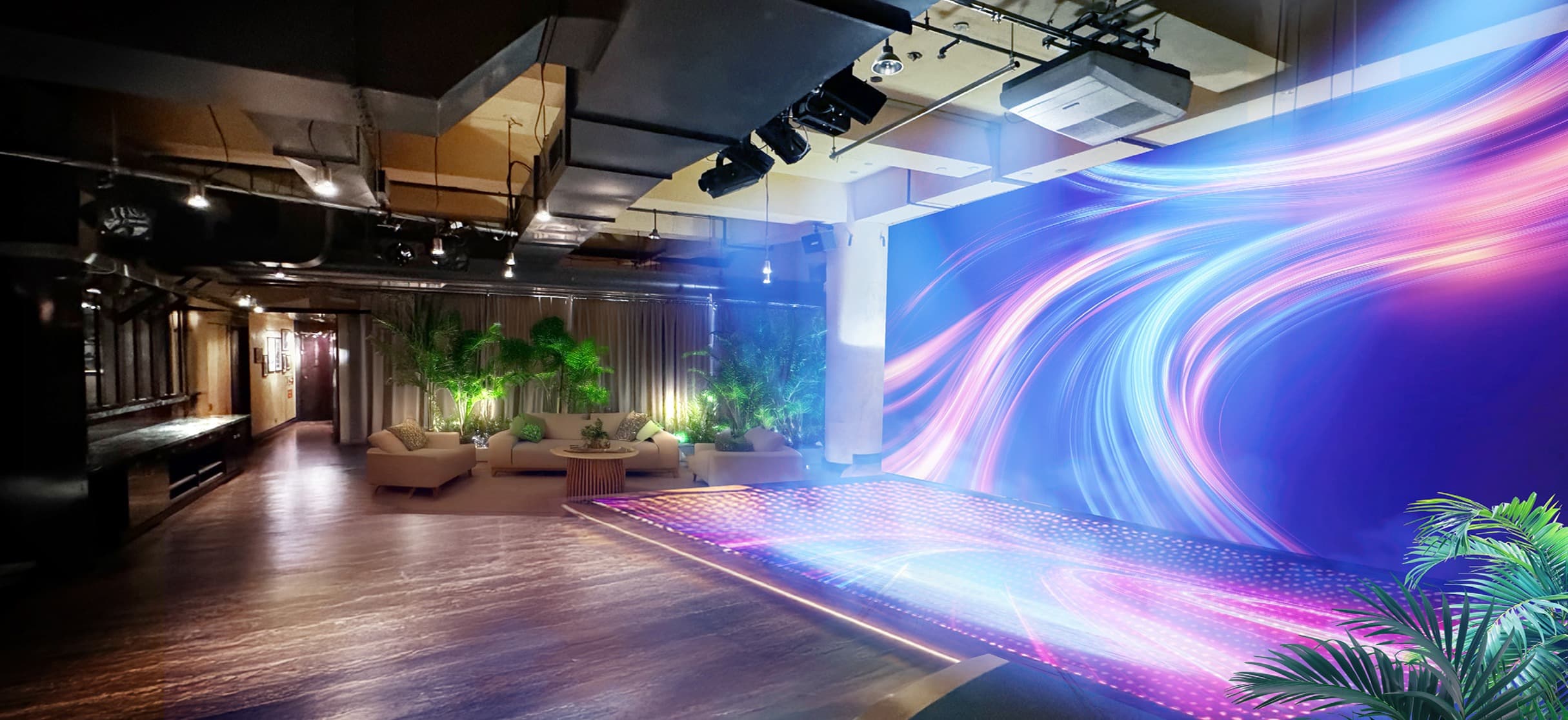 五感を揺さぶる先進の映像演出のイメージ画像